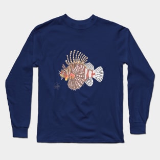 Zebra Lionfish Long Sleeve T-Shirt